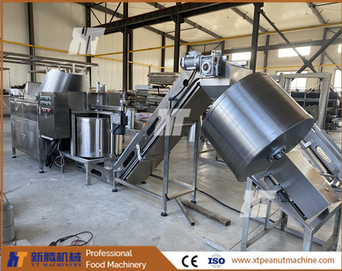 Dernières solutions de l'entreprise Arachide faisant frire la machine exportée vers Kazakhstan