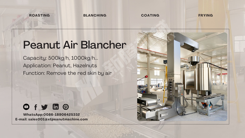 Latest company news about Machine de blanchiment à l'air des arachides --Un nouveau choix pour l'industrie du blanchiment des arachides
