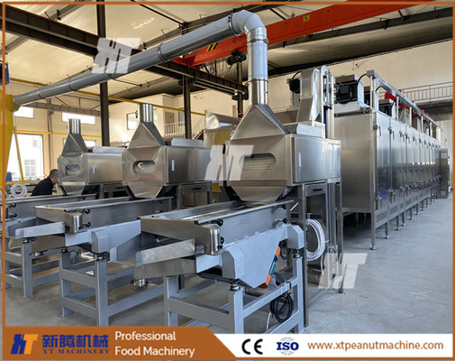 Un bon prix. Demi séparant l'arachide rôtie de la machine d'épluchage 800kg/h d'arachide enlevant la machine en ligne