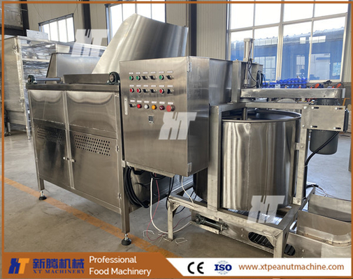 Un bon prix. Arachide industrielle faisant frire l'arachide salée de grande capacité de la machine SUS304 faisant la machine en ligne