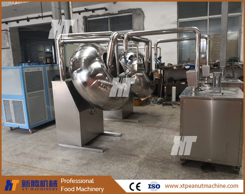 Un bon prix. Machine de panoramique de sucre de chocolat de machine de revêtement d'arachide de soja pour la confiserie en ligne