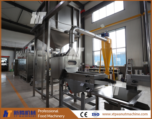 Un bon prix. Peau automatique d'arachide des machines de développement 3.37kw de division d'arachide enlevant la machine en ligne