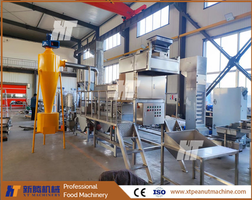 Un bon prix. 500 kg/h Capacité de la machine de concassage des arachides / concasseur à arachides Haute efficacité en ligne