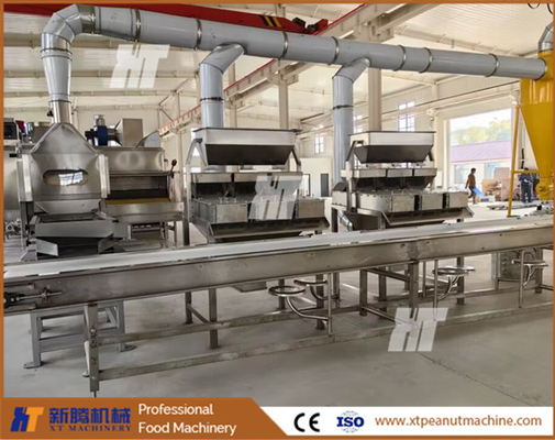 Un bon prix. La machine de blanchiment automatique de noisette 600kg/H a blanchi l'équipement de production d'arachide en ligne