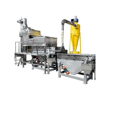 Un bon prix. Machine à découper les arachides Machine de concassage des arachides de haut degré automatique Uniforme couteau de coupe à moulin à hacher 5 grade en ligne
