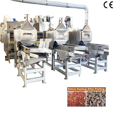 Un bon prix. Peanut Slitting and Blanching Machine with SUS304 Construction for Efficient Peanut Processing en ligne