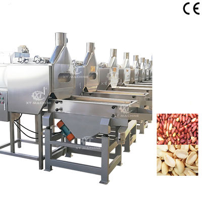 Un bon prix. Stainless Steel 304 Peanut Slitting and Blanching Machine for Blanched Peanut Output in Food Application en ligne