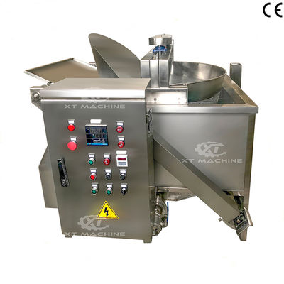 Un bon prix. Machine à frire les arachides avec contrôle automatique de la température et acier inoxydable SUS304 pour la friture des aliments en ligne