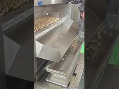 Noix hawaïenne continue/four à cacahuètes/grand rôtissoire à courroie/machine de cuisson de noix entièrement automatique