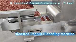 Machine blanchie aux arachides grillées