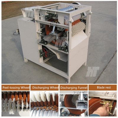 Un bon prix. Machine à éplucher les arachides de type humide Machine à blanchir les amandes de soja en ligne