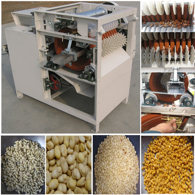 Un bon prix. Éplucheur d'arachide en acier inoxydable 304 Fava Bean Fève Peeling Machine en ligne