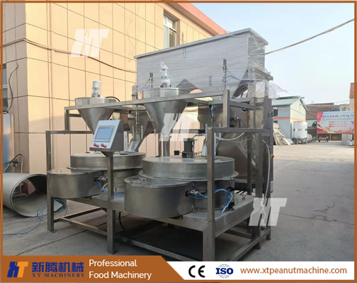 Machine de revêtement automatique de sucre de la machine 300kg/H de revêtement d'hamburger d'arachide SUS304