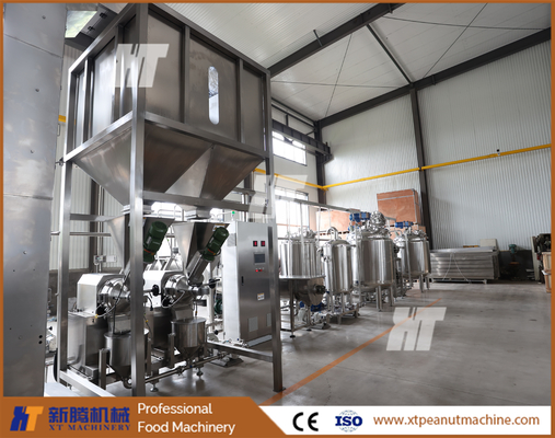 Un bon prix. Machine commerciale de beurre d'arachide de graine de sésame d'équipement de fabrication de beurre d'arachide en ligne
