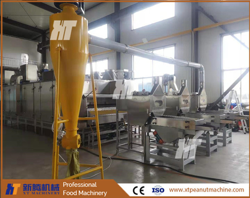 Un bon prix. La machine de développement d'arachide de cyclone d'air SUS304 a rôti la machine d'épluchage d'arachide en ligne