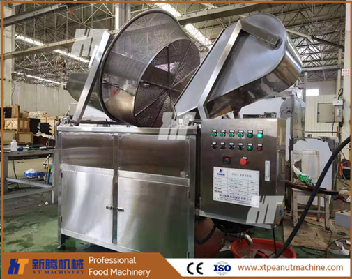 Un bon prix. Noix SUS304 Machine de friture électrique 150KG Machine de cuisson d'arachides Friteuse d'arachides en ligne