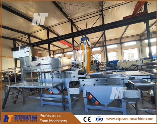 Un bon prix. Machine industrielle de broyeur d'arachide de la découpeuse SUS304 d'arachide avec trois écrans en ligne