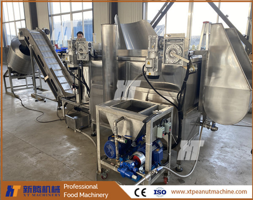 Un bon prix. Machine stable de friteuse d'arachide pour faire frire la machine aromatisante d'arachide 350kg/H en ligne