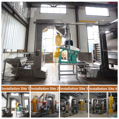 Un bon prix. Dispositif d'aspiration Arachides Destoner Arachides Riz Destoner Machine en ligne
