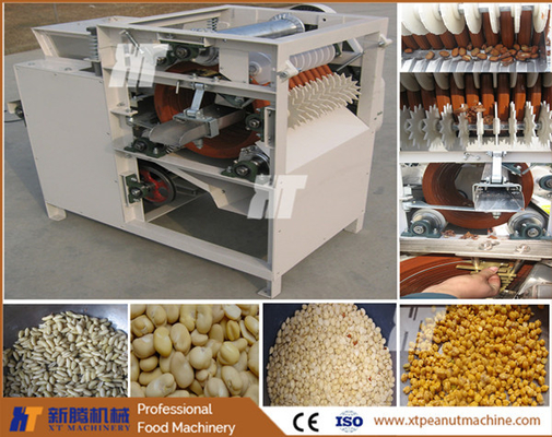 Un bon prix. Peau d'arachide d'amande enlevant la machine humide d'épluchage de peau d'arachide de la machine 250kg/h en ligne