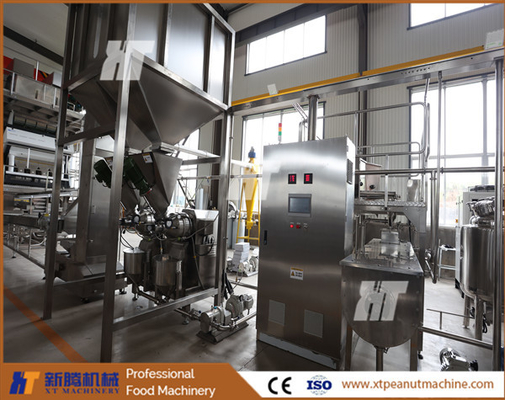 Un bon prix. chaîne de production de beurre d'arachide 200kg/h broyeur machine de moulin colloïdal de beurre d'arachide en ligne