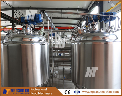 Un bon prix. High-Capacity Customized 380V Peanut Butter Production Line with Customized Power en ligne