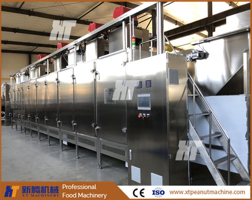 Machine de torréfaction à noix multifonctionnelle à ceinture continue