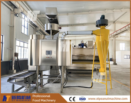 Un bon prix. Machine de traitement des noix à haut rendement Machine de blanchiment électrique de 500 kg de capacité en ligne