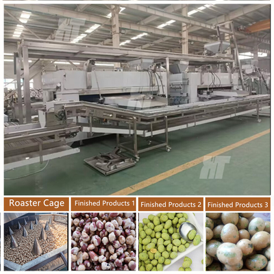 Un bon prix. 50kg Rock Baking Nuts Roaster Machine Noisette Amande Machine à rôtir Cacahuète Swing en ligne