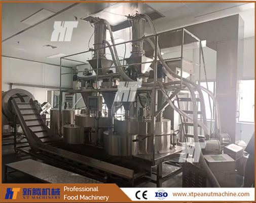Contrôleur PLC Machine automatique de revêtement de cacahuètes Machine de revêtement de cacahuètes