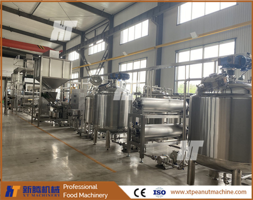 Un bon prix. Usine de transformation de beurre d'arachide de grande capacité en ligne