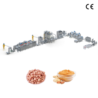 Un bon prix. Usine de transformation de beurre d'arachide de grande capacité Ligne de production de beurre d'arachide Équipement de transformation de pâte d'arachide en ligne