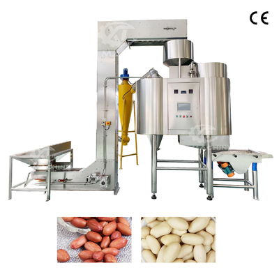 Machine de blanchiment à l'air de cacahuètes contrôlée par PLC