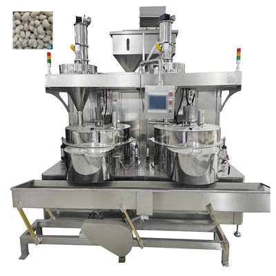Un bon prix. 600-800 kg/h Machine de revêtement de cacahuètes Machine de fabrication de collations de noix revêtues de pâte en ligne