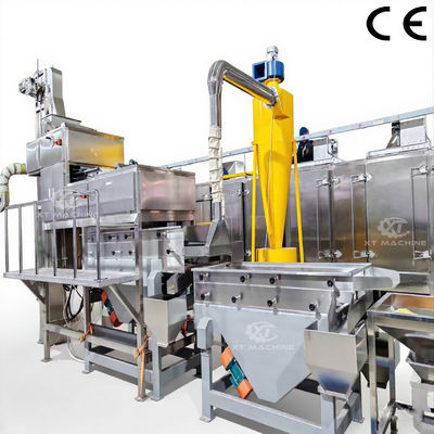 Un bon prix. Machine de découpe professionnelle de 500 kg/h à 7,5 kW à l'aide d'une découpe à trois étapes en ligne