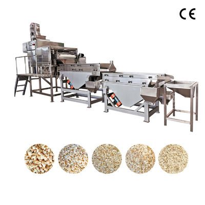 Un bon prix. 500 kg/h 7,5 kW Machine à découper à trois étages des arachides/cashews/amandes pour la transformation des noix en ligne