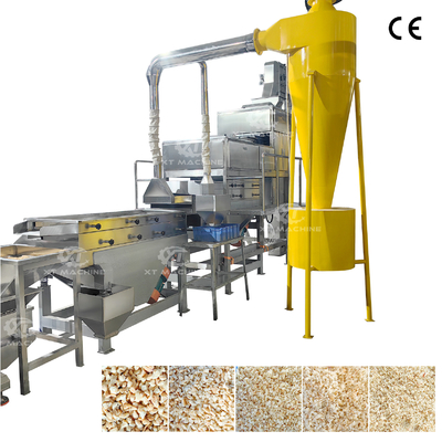 Un bon prix. Déchiffreur de cacahuètes en acier inoxydable entièrement automatique pour usine de transformation de cacahuètes en ligne