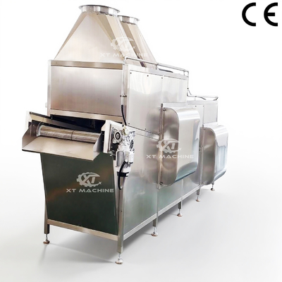 Un bon prix. 600-1800 kg/h Machine automatique de refroidissement des arachides Noix de torréfaction refroidisseur de gaz GNL/GPL en ligne