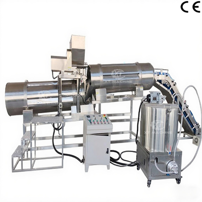 Un bon prix. Machine d'assaisonnement à haute précision entièrement automatique à double tambour pour les noix Snacks Viande en ligne