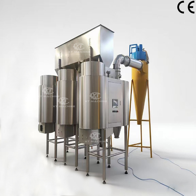 Machine de blanchiment de cacahuètes à haute vitesse entièrement automatique sans poudre et surface lisse