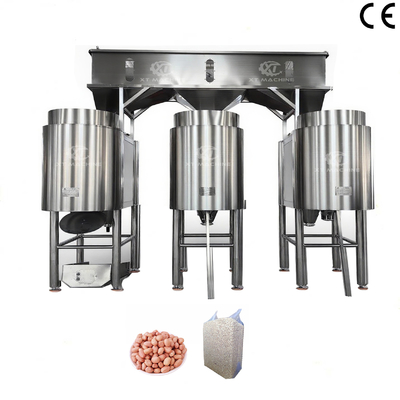 Machine de blanchiment à l'air de cacahuètes contrôlée par PLC