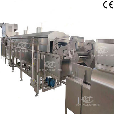 Un bon prix. Machine à frire en acier inoxydable 304 des arachides/noix/graines à feuilles persistantes avec régulation automatique de la température en ligne