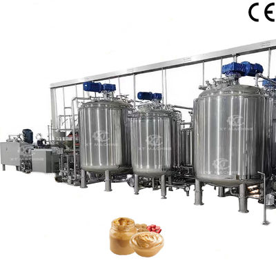 Un bon prix. Cuve de mélange automatique complète de qualité alimentaire pour beurre de cacahuète, machine à mélanger les noix en ligne