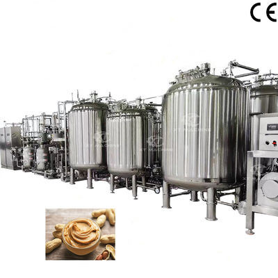 Un bon prix. Cuve de mélange de sauce à vente directe d'usine, réservoir de mélange de beurre de cacahuète et de tahini en ligne