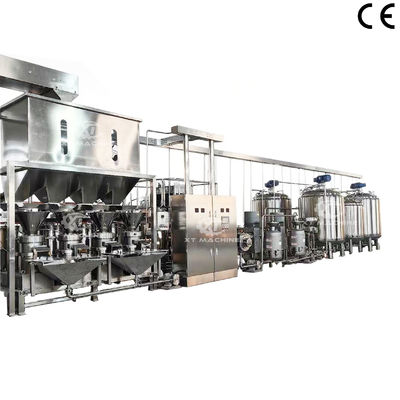 Un bon prix. Machine de fabrication de beurre de cacahuète en acier inoxydable 304 entièrement automatique en ligne