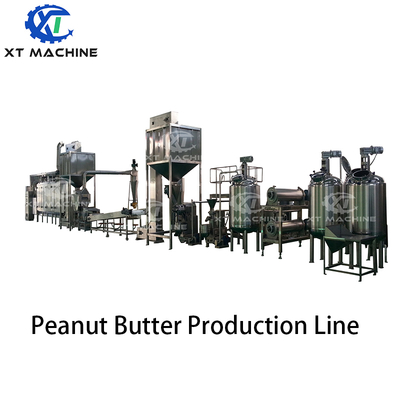 Un bon prix. Ligne de production multifonctionnelle de transformation du beurre d'arachide pour usines en ligne
