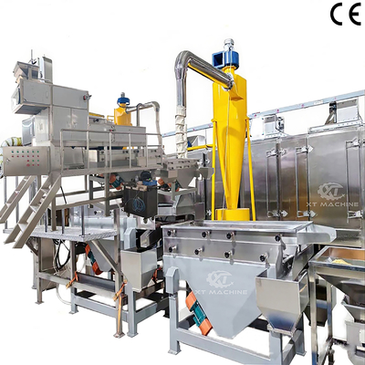 Un bon prix. Concasseur d'arachides automatique de classement 500 kg/h, hachoir d'arachides, concasseur de noix en ligne