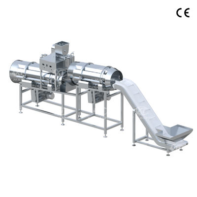 Un bon prix. Machine à assaisonnement à double rouleau SS304 entièrement automatique, de 500 à 1000 kg/h, pour les noix, les collations et les assaisonnements de viande en ligne