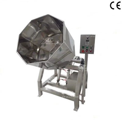 Machine d'assaisonnement octogonale pour snacks 500kg/h Acier inoxydable S304