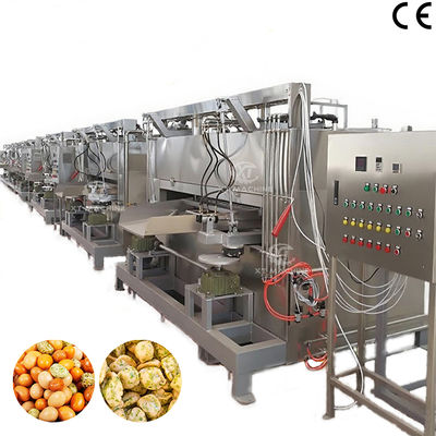 Un bon prix. Machine de torréfaction de noix entièrement automatique, 100 kg/h, torréfacteur japonais pour haricots, avec contrôle PLC pour le traitement des noix en ligne